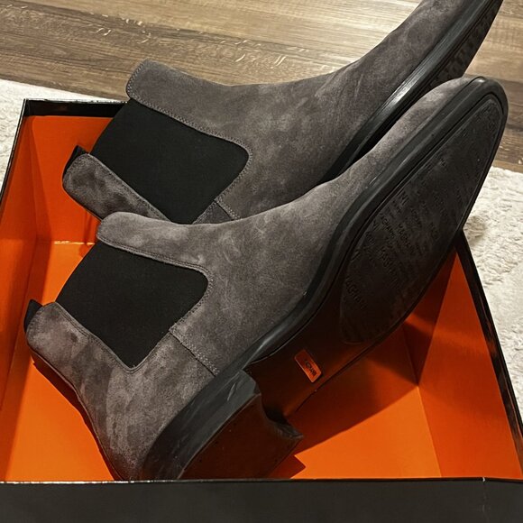 Magnanni Chelsea Boots - Suede - BURLO - Mint Condition w/ Original Box - Picture 4 of 6